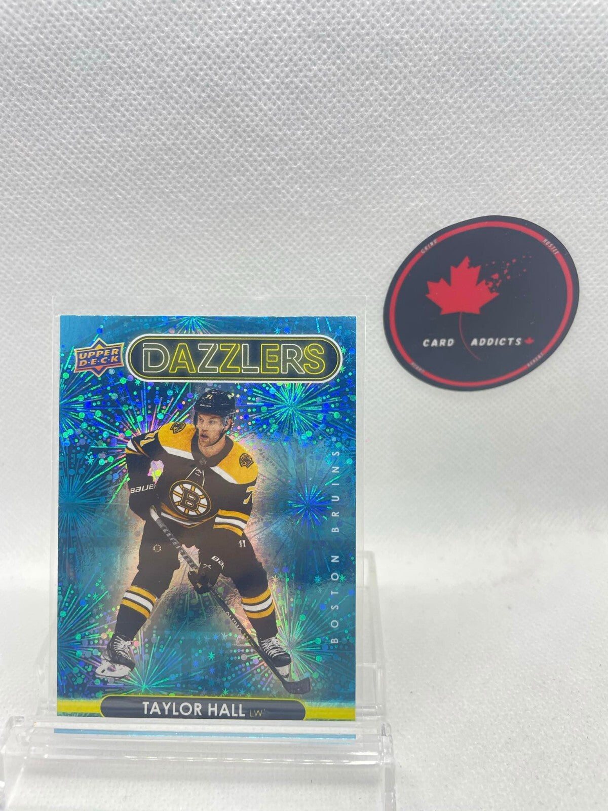 Taylor Hall 2021-22 Upper Deck Dazzlers Blue