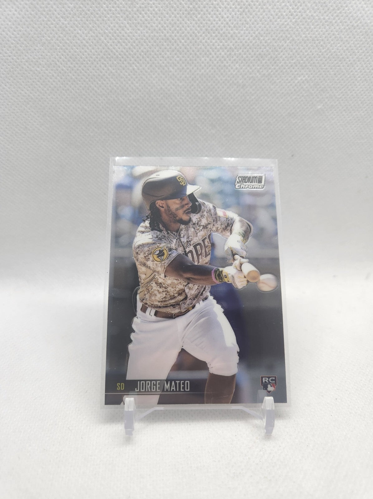 2021 Topps Stadium Club Chrome Jorge Mateo #336 RC PADRES