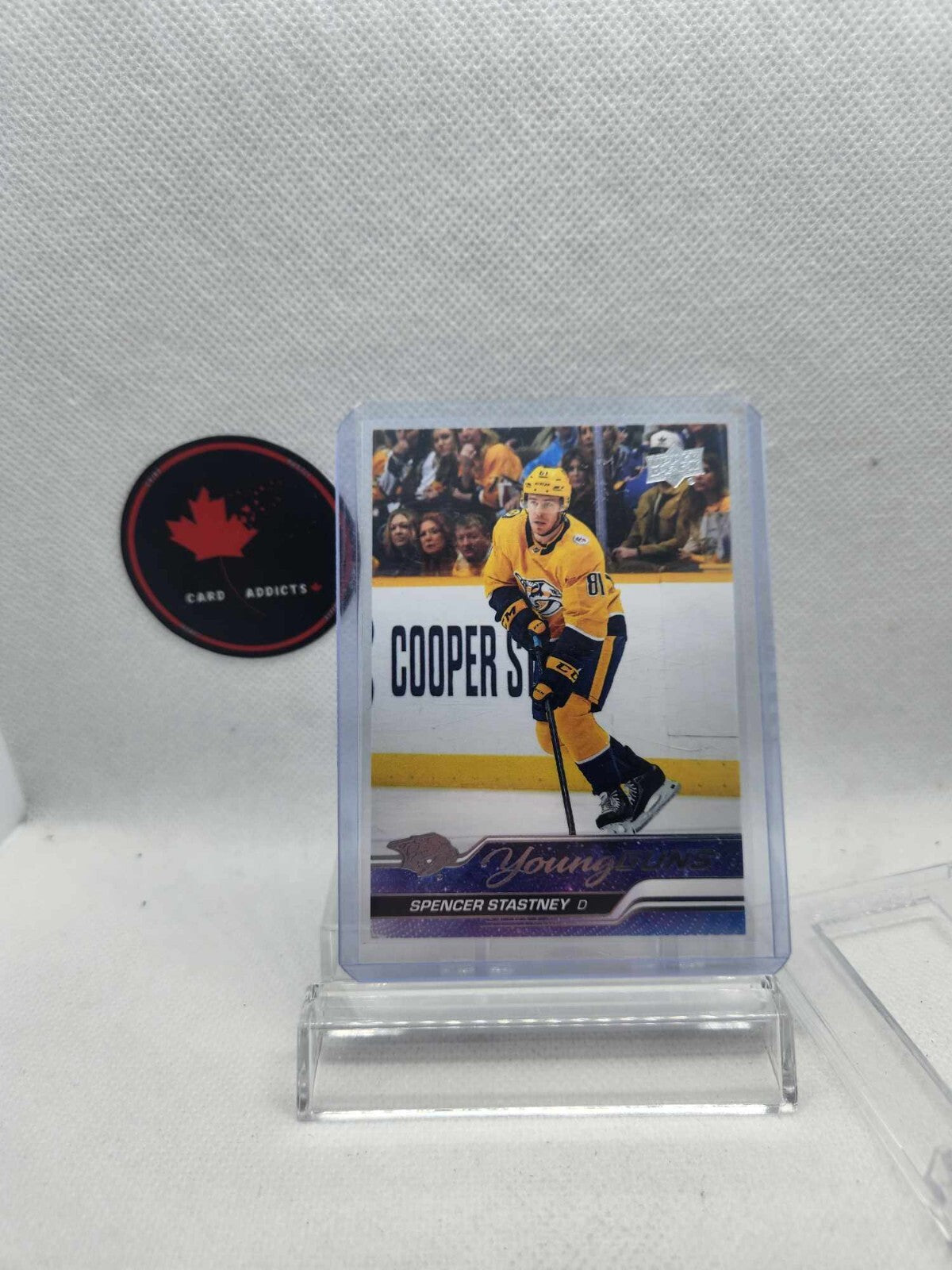 2023-24 Upper Deck Series 1 Young Guns Spencer Stastney YG RC #238