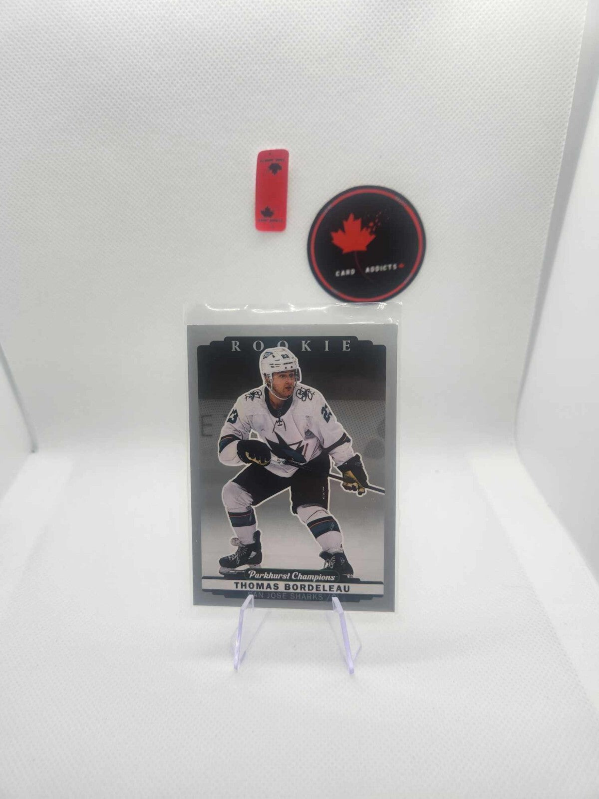 2022-23 Upper Deck Parkhurst Champions Rookies Silver Thomas Bordeleau Rookie RC