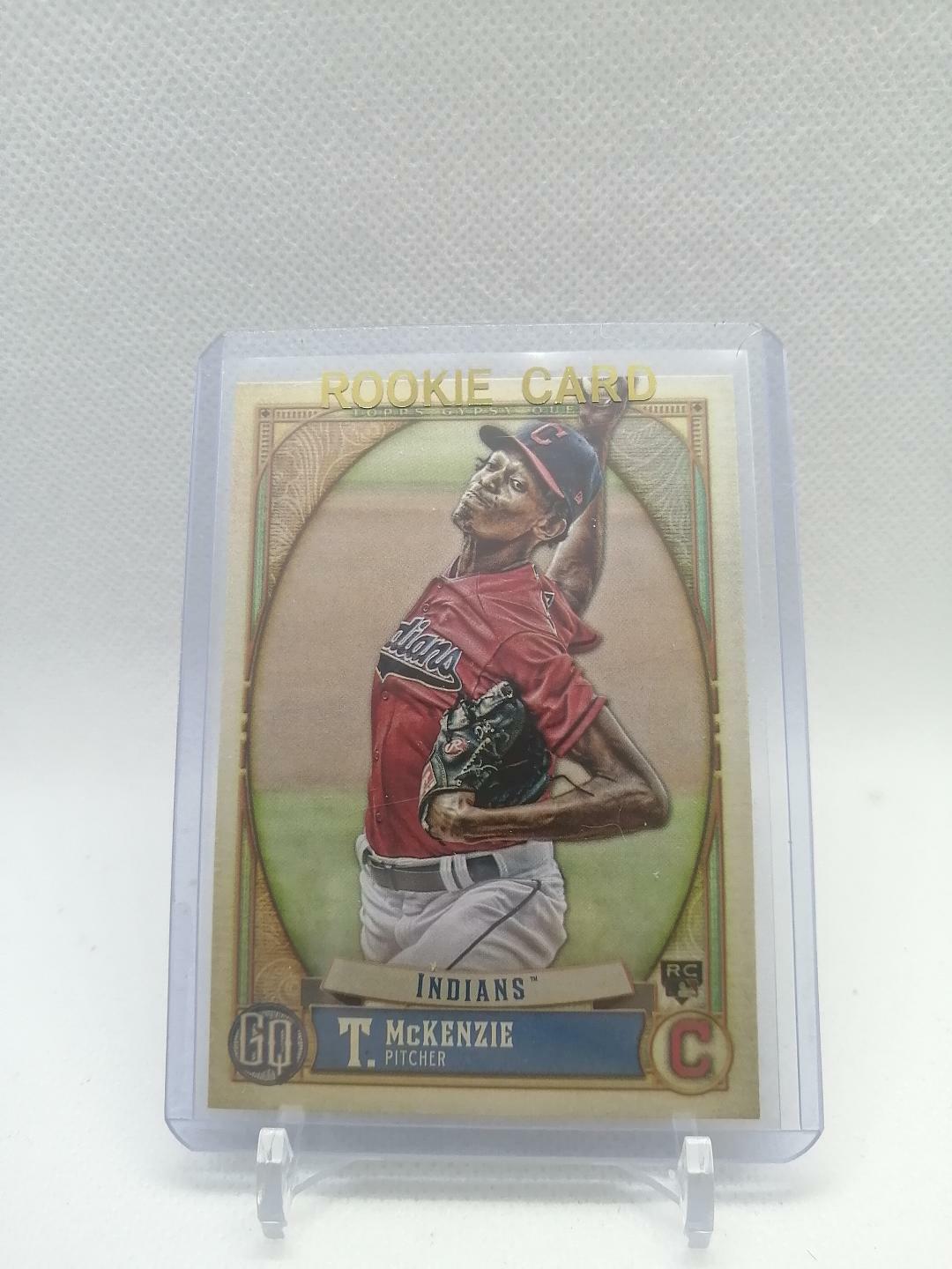 2021 Topps Gypsy Queen Base #176 Triston McKenzie - Cleveland Indians RC