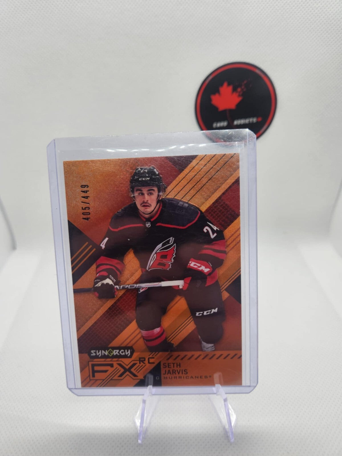 2021-22 UD Synergy FX RC Seth Jarvis /449 Carolina Hurricanes