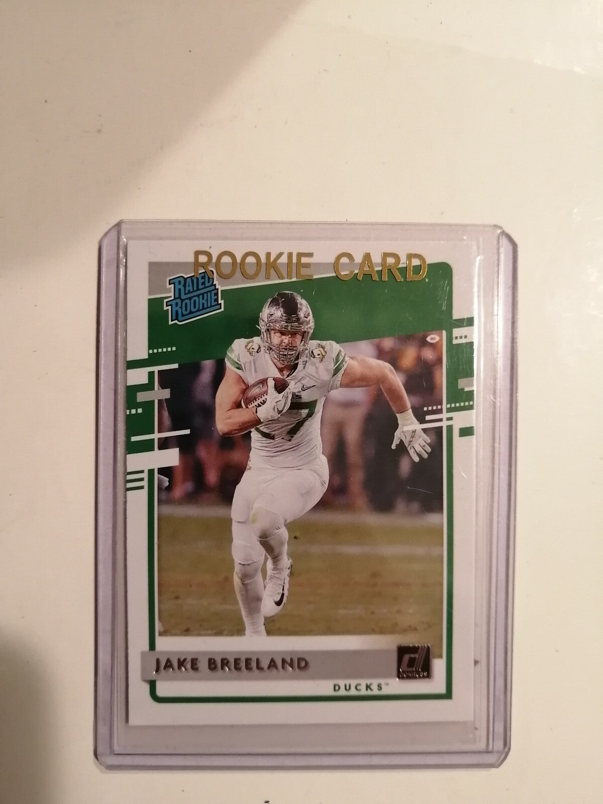 2020 Chronicles Draft Donruss Rated Rookies Press Proof Red #14 Jake Breeland