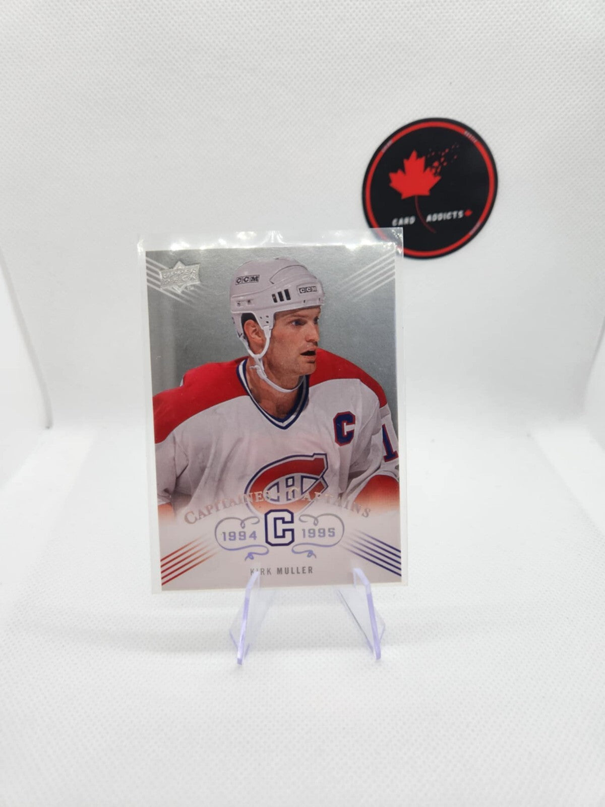 2008-09 UD Montreal Canadiens Centennial Walter Buswell Captains Card #210