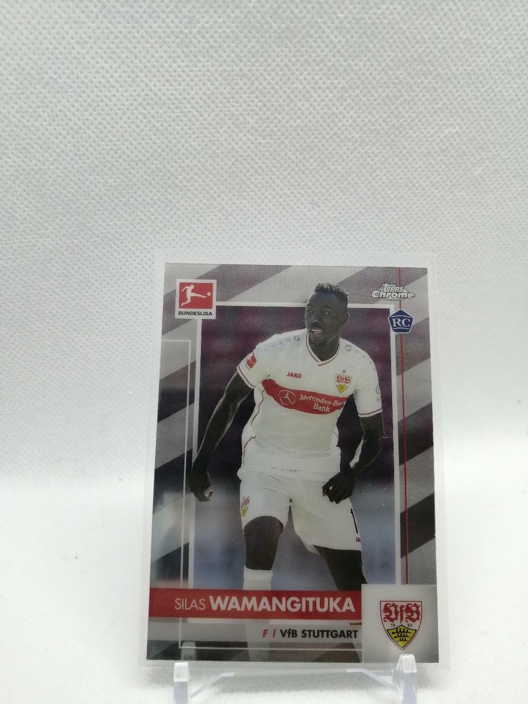 2020-21 Topps Chrome Bundesliga Silas Wamangituka RC #93, VfB Stuttgart