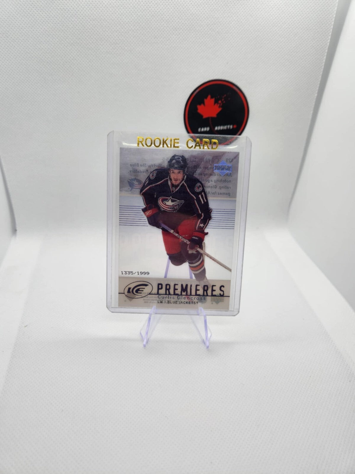 2007-08 Upper Deck Ice Premieres #129 Curtis Glencross /1999