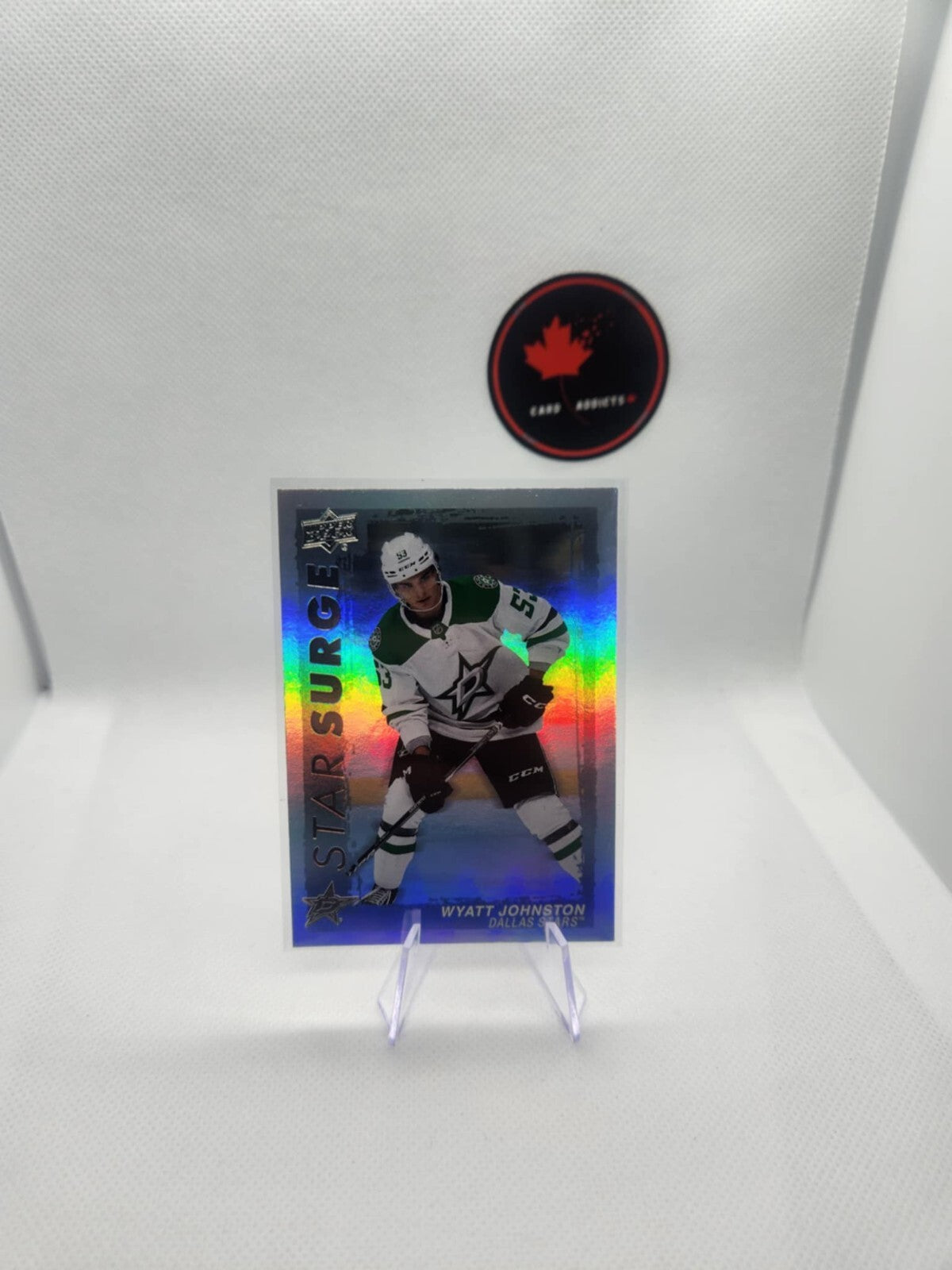 2023-24 Upper Deck Wyatt Johnston Star Surge #SS-22 Dallas Stars