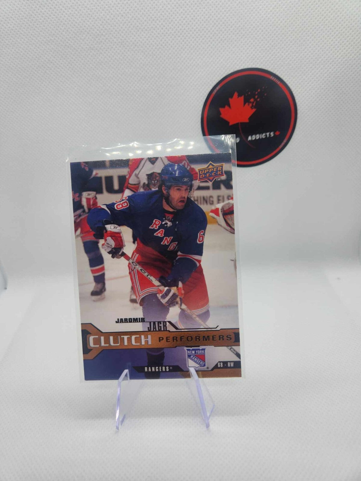 2007-08 Upper Deck Jaromir Jagr Clutch Performers #CP7 New York Rangers