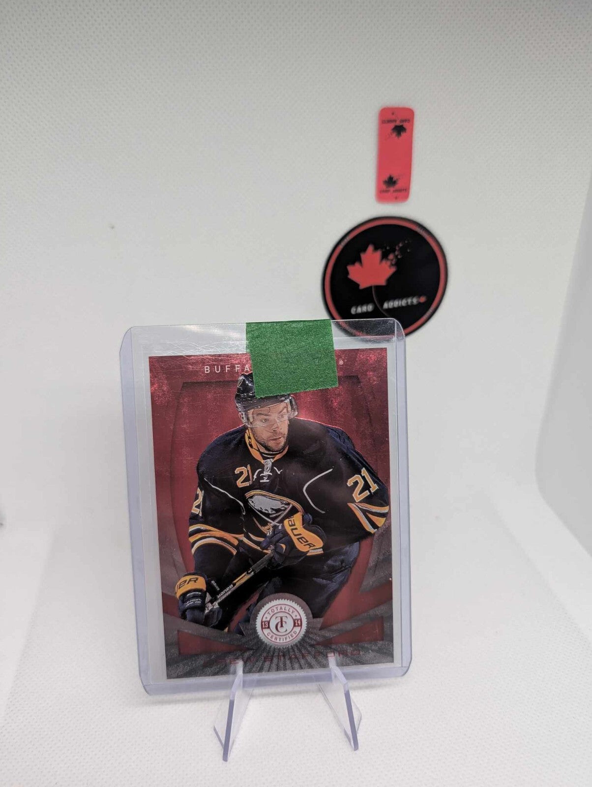 2013-14 Panini Totally Certified Platinum Red Drew Stafford /100 #46 Buffalo
