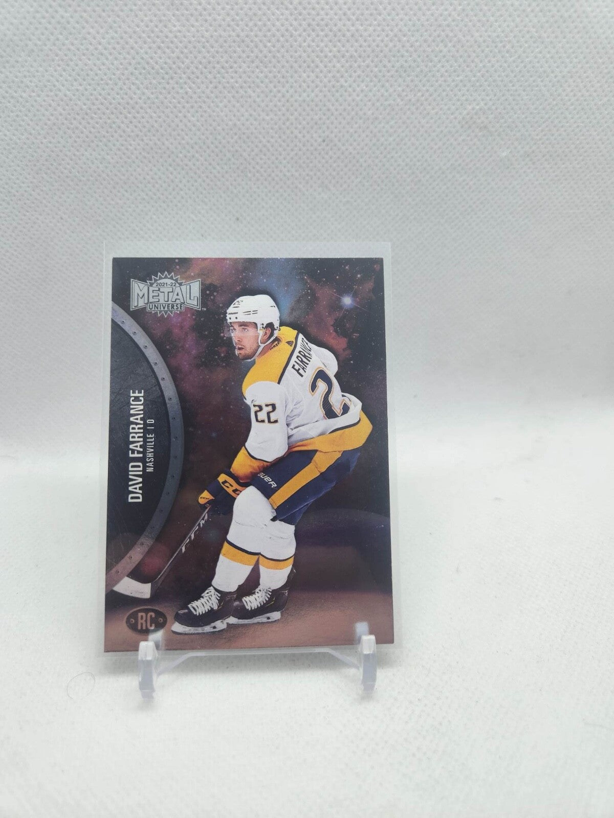 David Farrance - 2021-22 Metal Universe #167 - Rookie Card