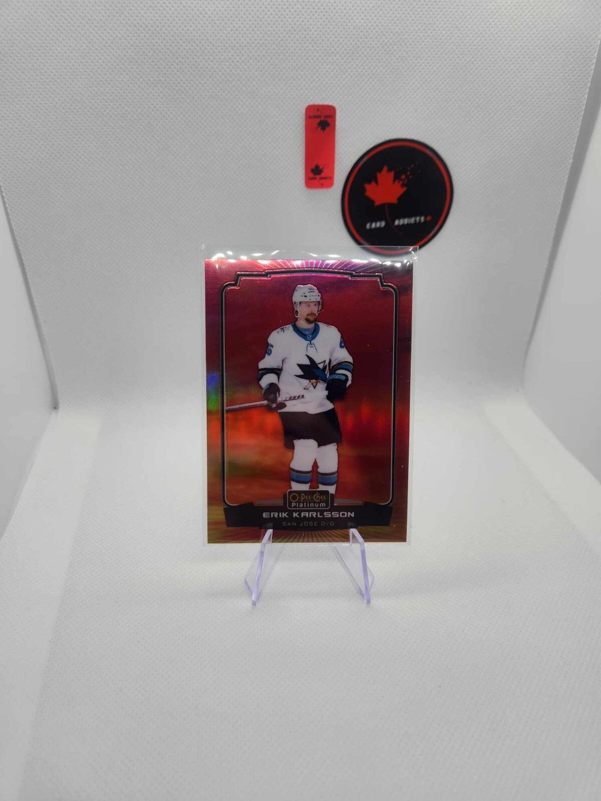 22-23 O-Pee-Chee Platinum Sunset Erik Karlsson