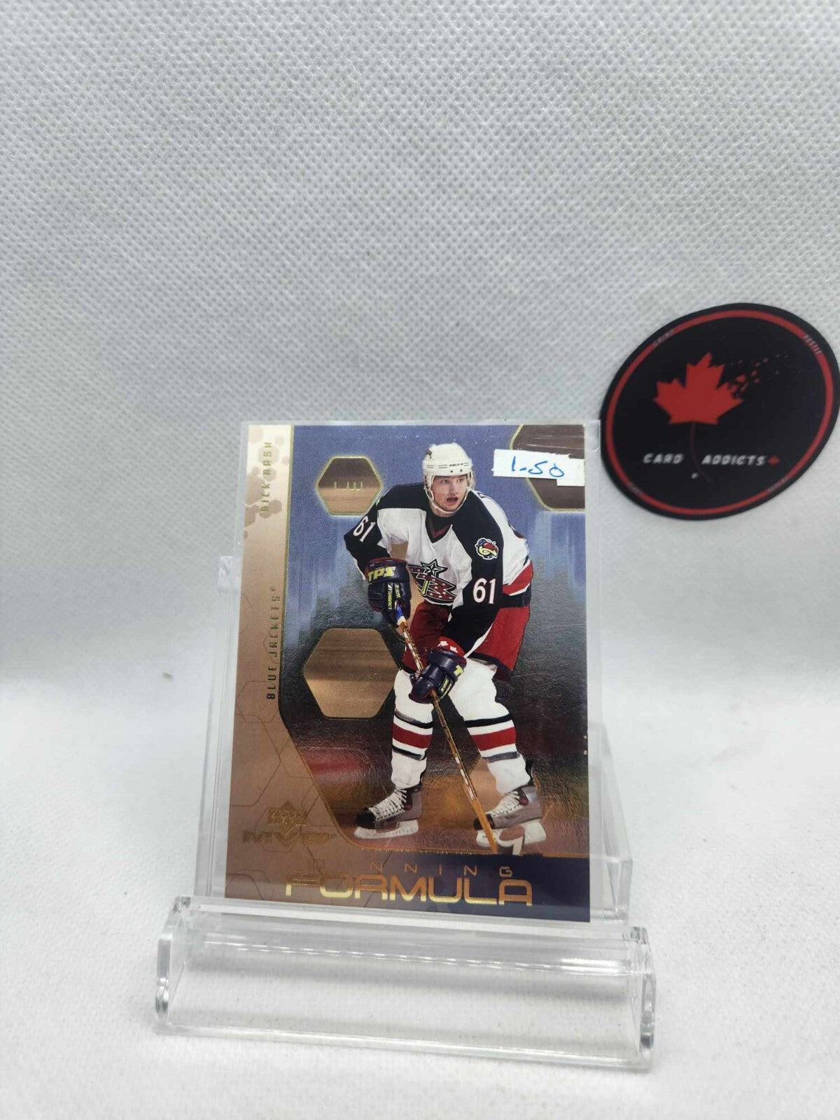 2003-04 Rick Nash Upper Deck MVP Winning Formula #WF1