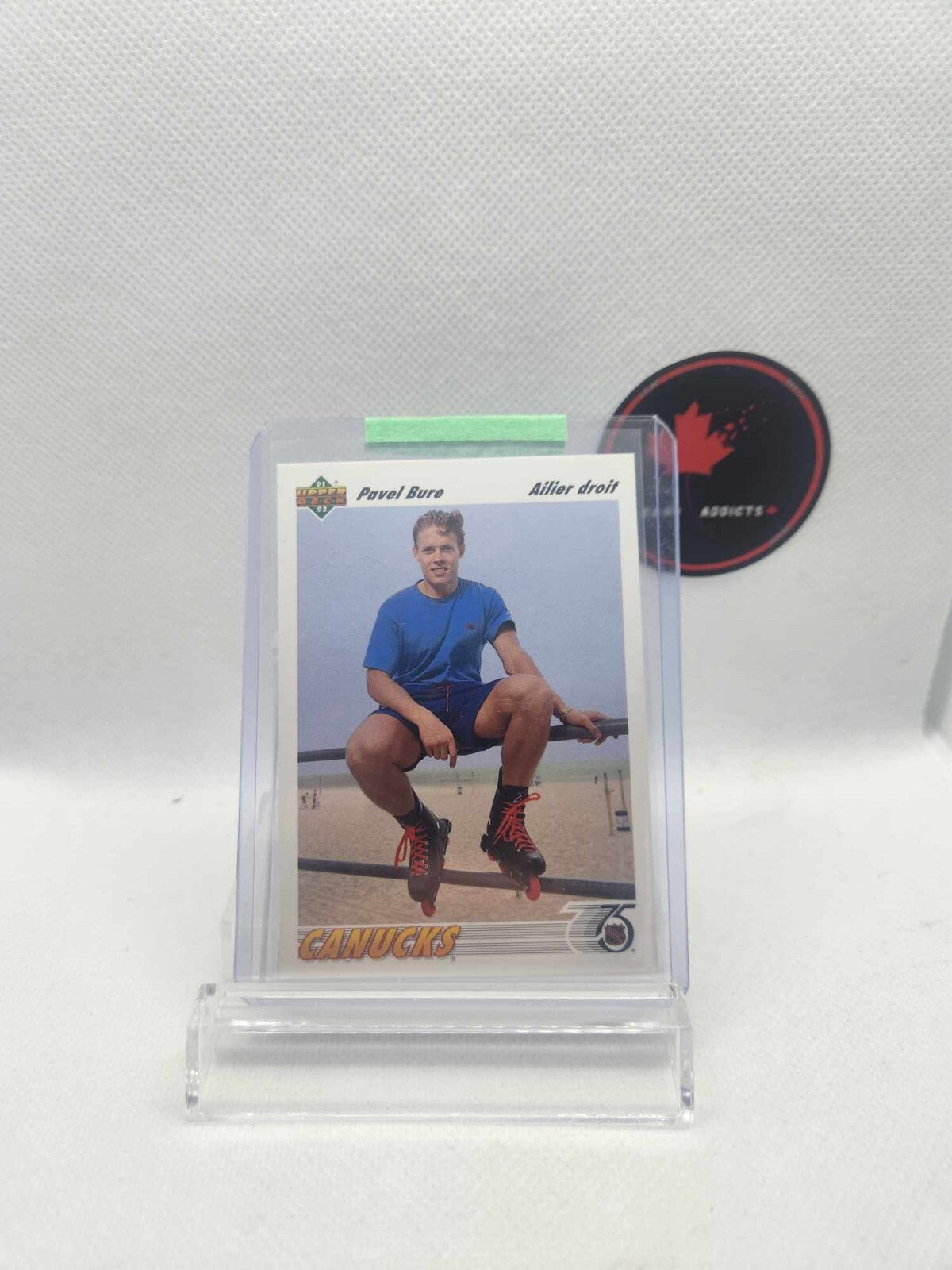 Pavel Bure -#54 - Upper Deck - 1991-92 Hockey Card
