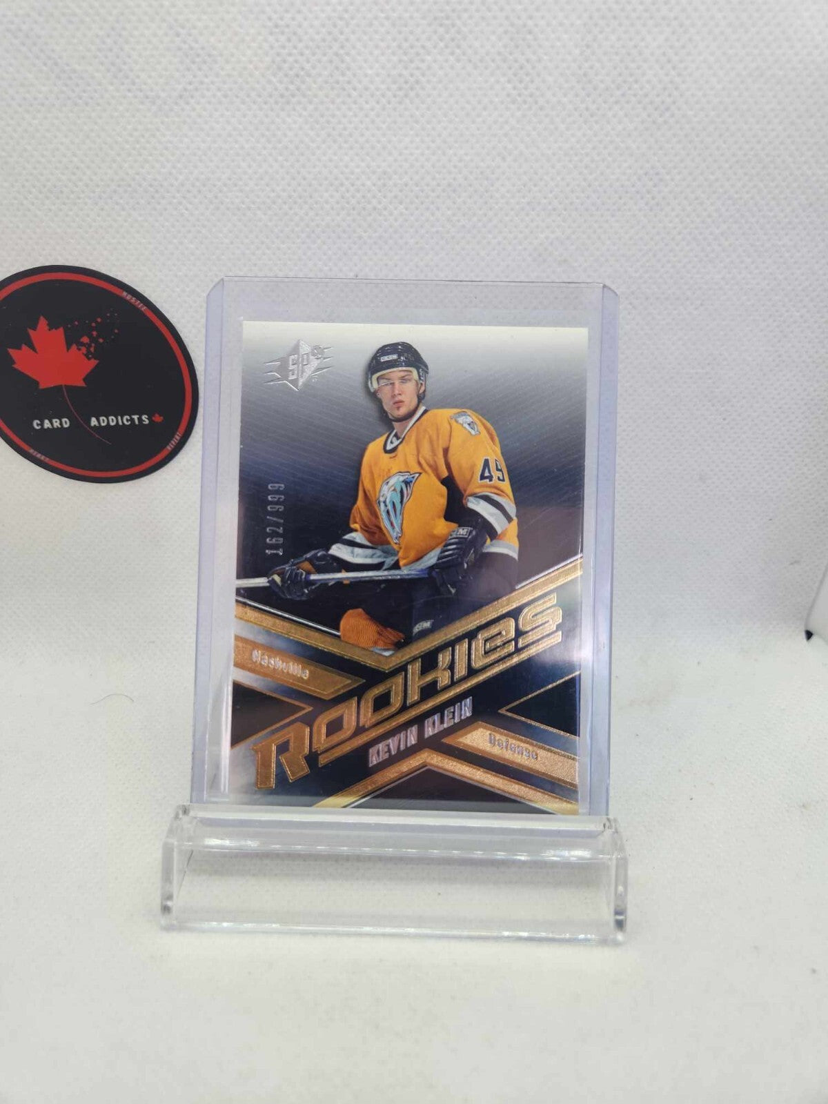 2005-06 SPX - Rookies - #271 Kevin Klein */999*