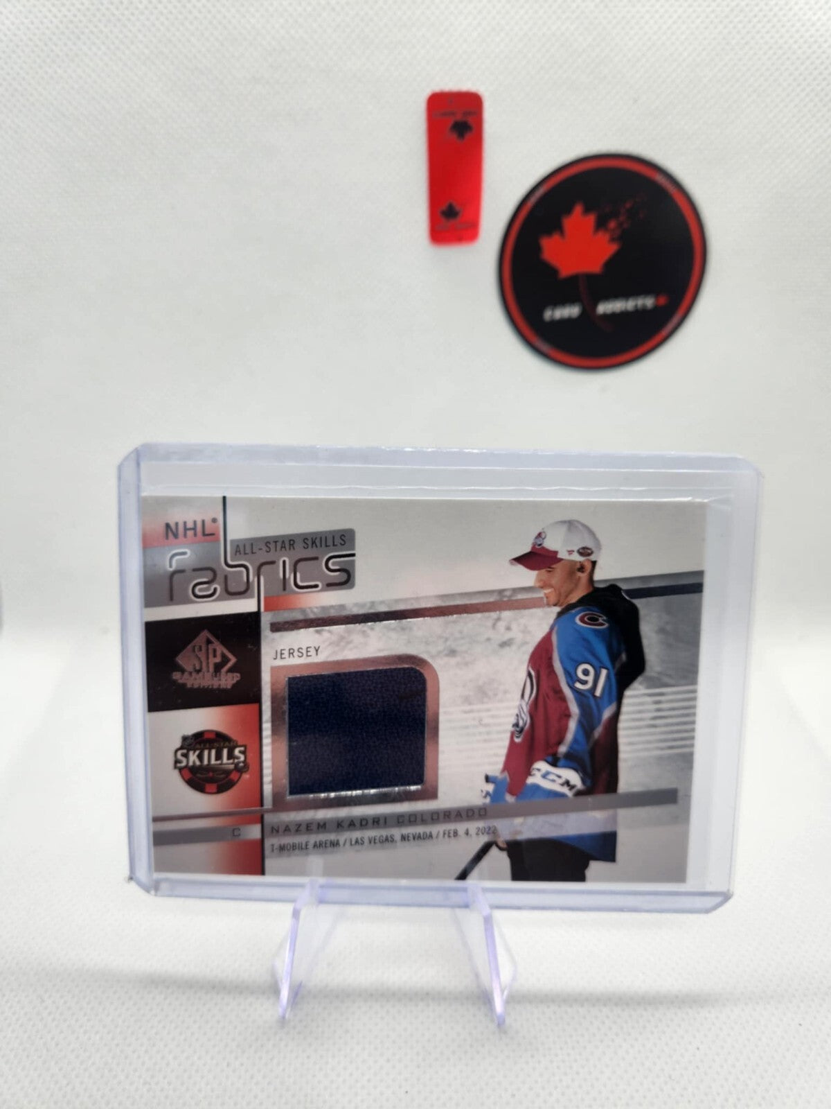 Nazem Kadri 2022-23 Upper Deck SP Game Used All-Star Skills Fabrics AS-28