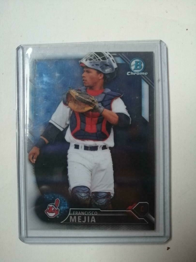 2016 Bowman Chrome Draft Baseball Francisco Mejia Cleveland Indians #BDC-161