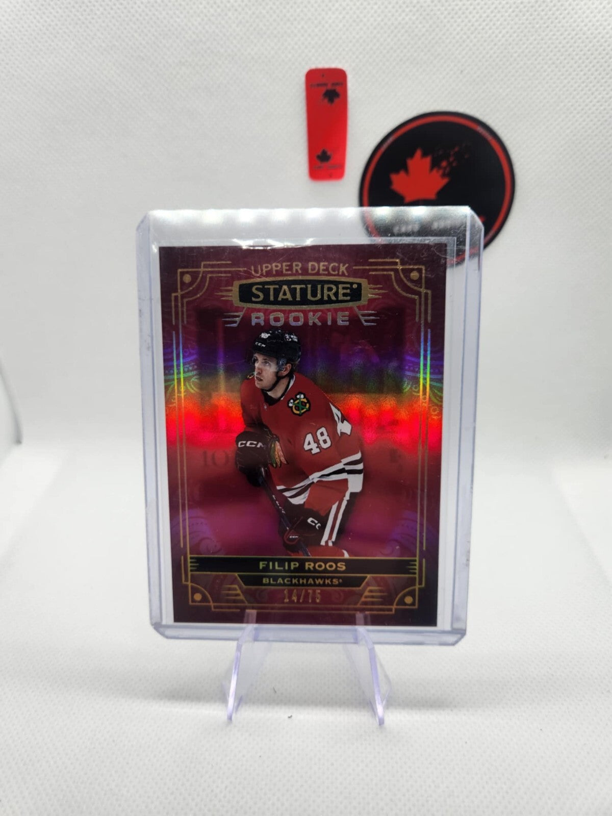 2022-23 Upper Deck Stature Red #180 Filip Roos /75