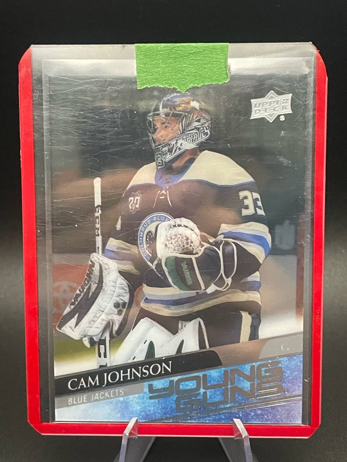 2020-21 Upper Deck Clear Cut Parallel #712 Cam Johnson YG