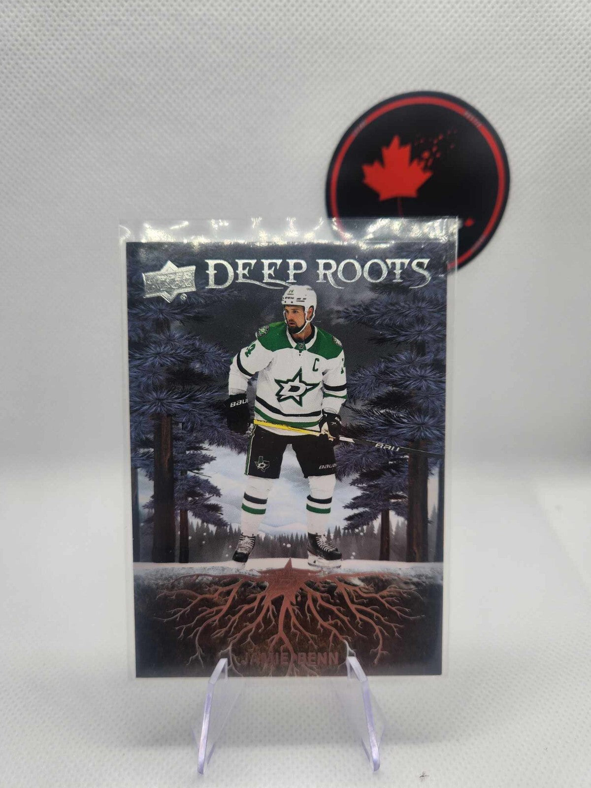 Jamie Benn x 2023-24 Upper Deck Deep Roots #DR-41 Dallas Stars