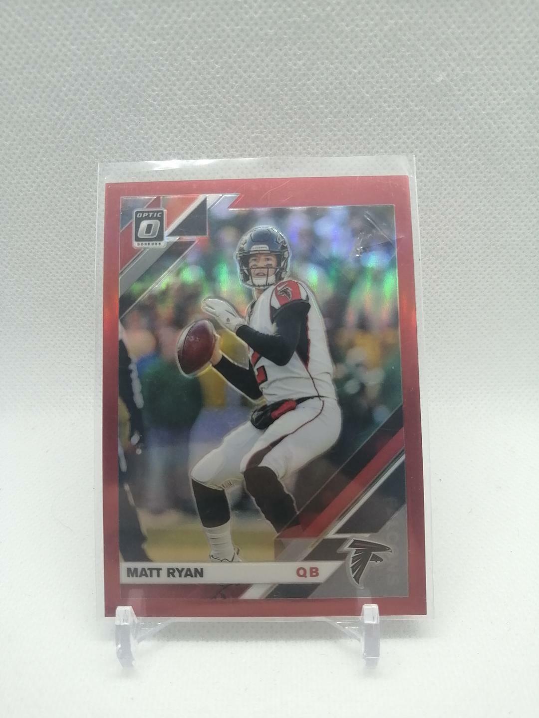 2019 Optic Matt Ryan Red Prizm /99 Falcons