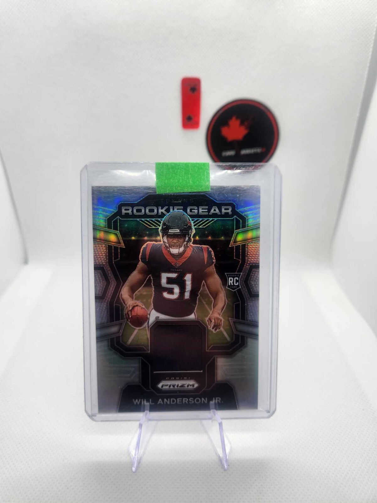 2023 Panini Prizm Will Anderson Jr Rookie Gear Silver Prizm Jersey RC