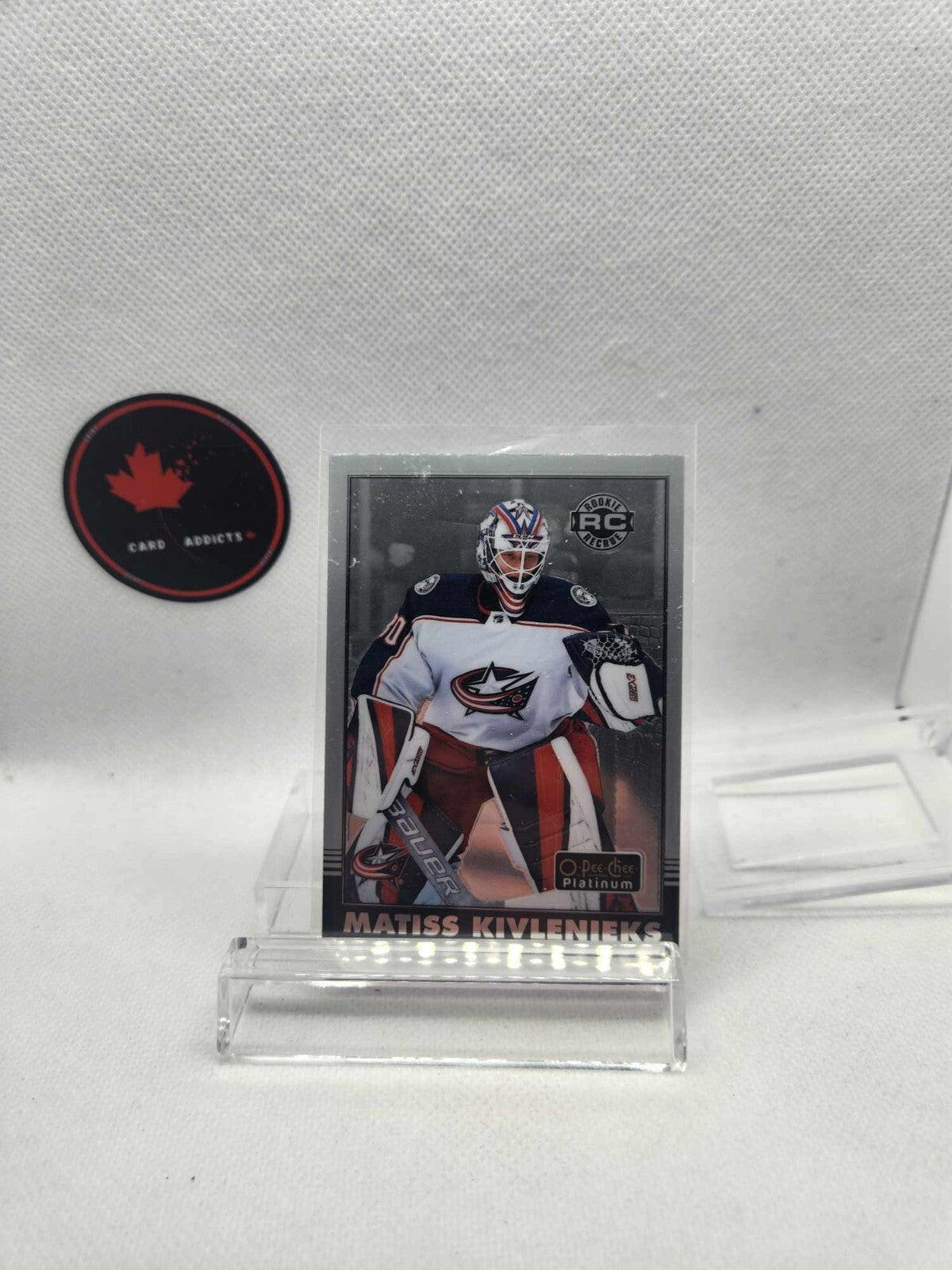 2020-21 O-Pee-Chee Platinum Retro Rookie Matiss Kivlenieks #R-64