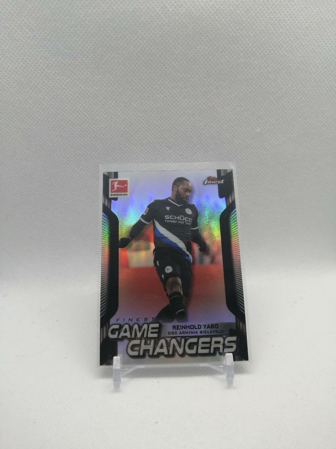 2021 Topps Finest Bundesliga Game Changers Reinhold Yabo #FG-RY