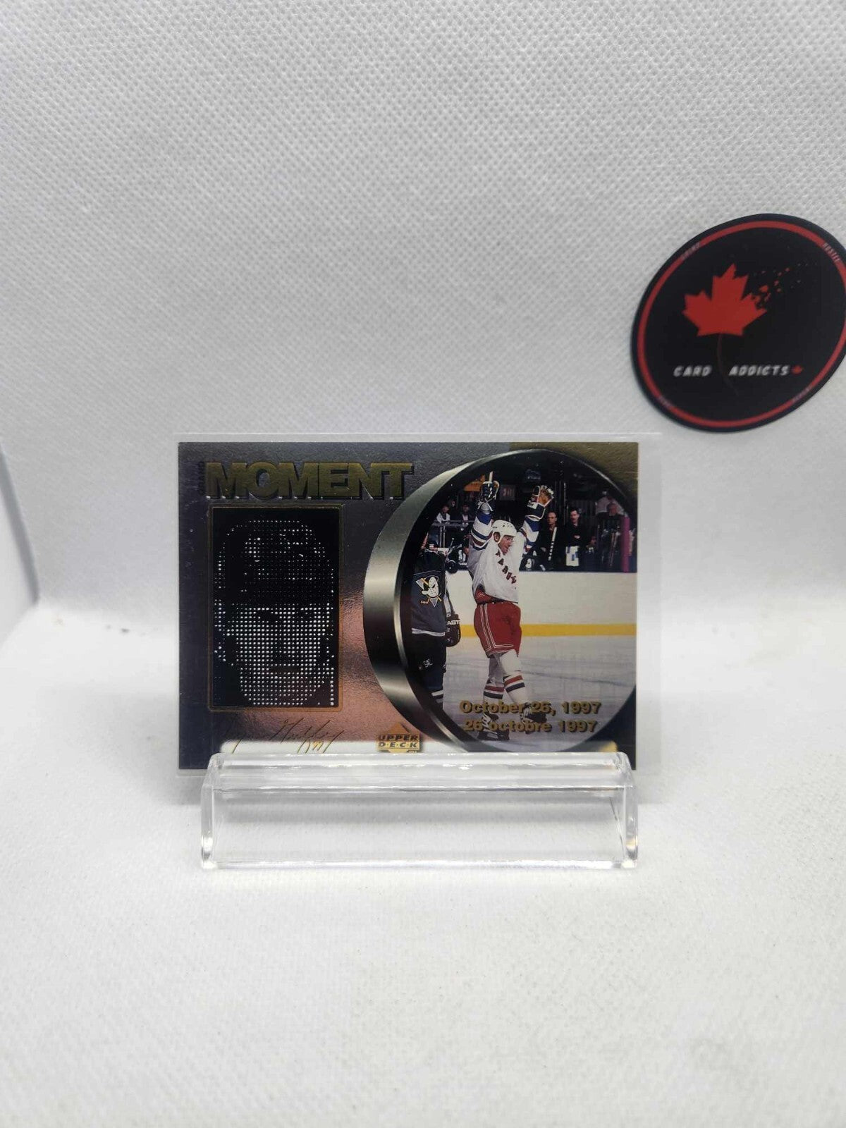 1998-99 Wayne Gretzky Kings #M9 U.D. McDonald's GRAND MOMENTS Insert