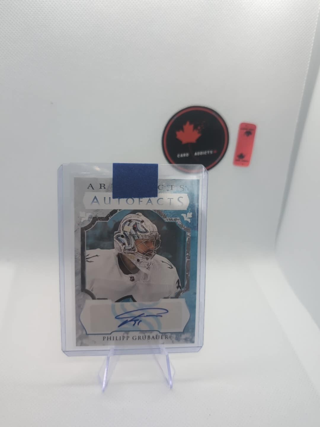 2023-24 UPPER DECK ARTIFACTS PHILIPP GRUBAUER AUTOFACTS #AF-PG