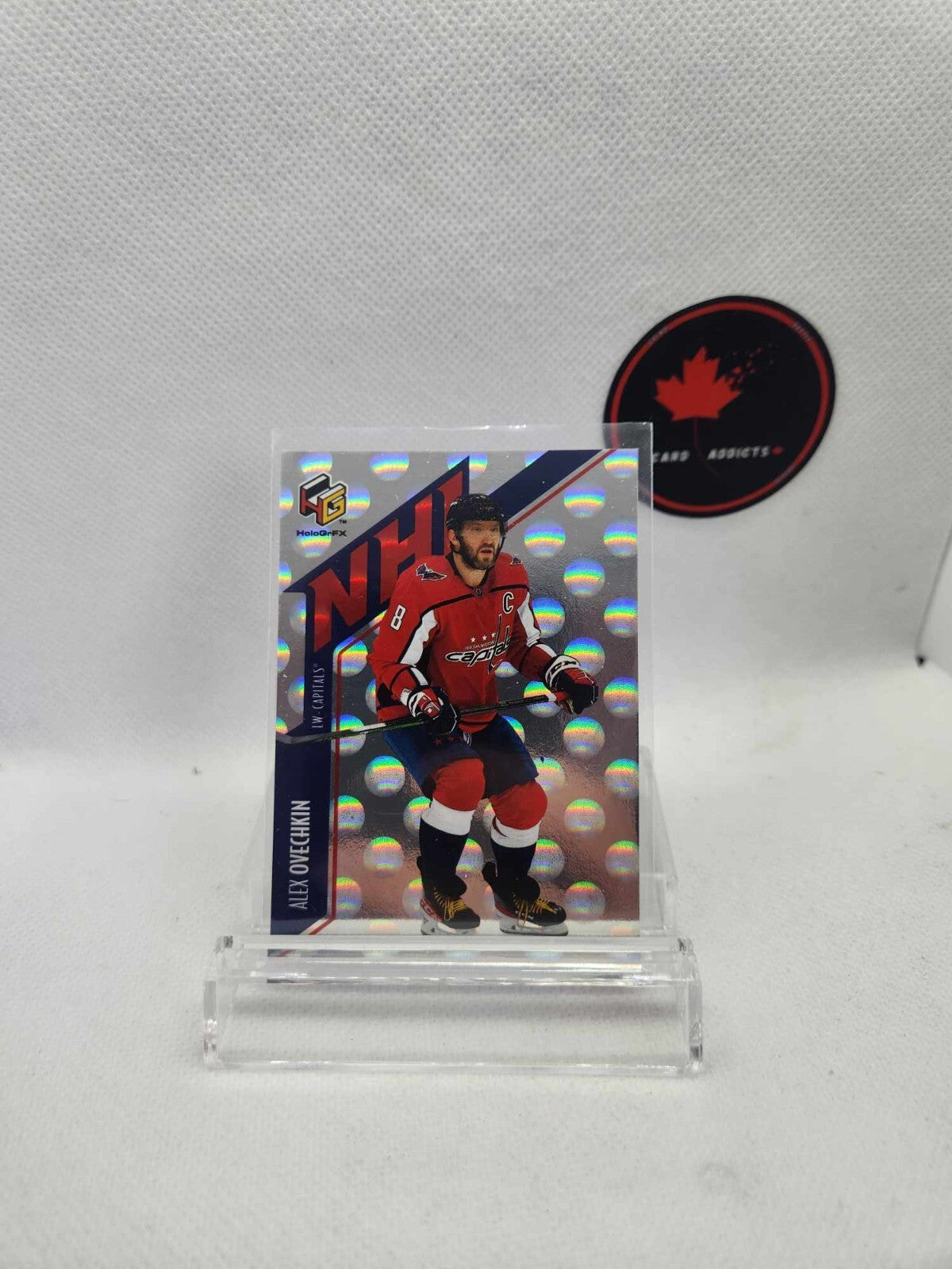 Alex Ovechkin 2021-22 Upper Deck HoloGrFx NHL #NHL17