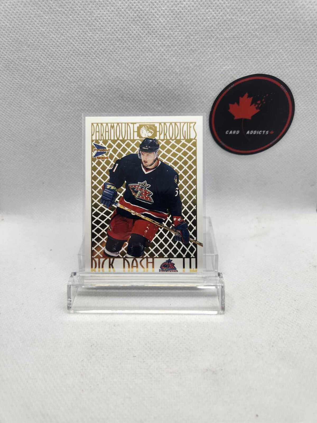 2003-04 Pacific Prism Paramount Prodigies Rick Nash #6