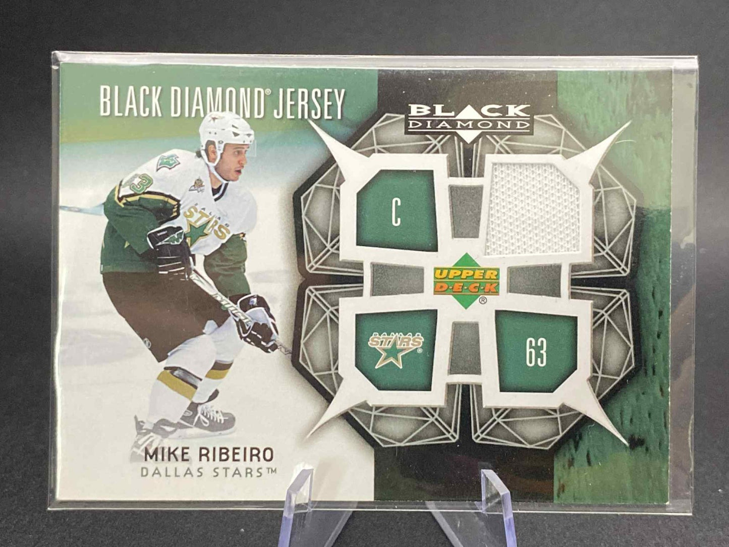 2007-08 Upper Deck Black Diamond Jersey #BDJ-MR Mike Ribeiro