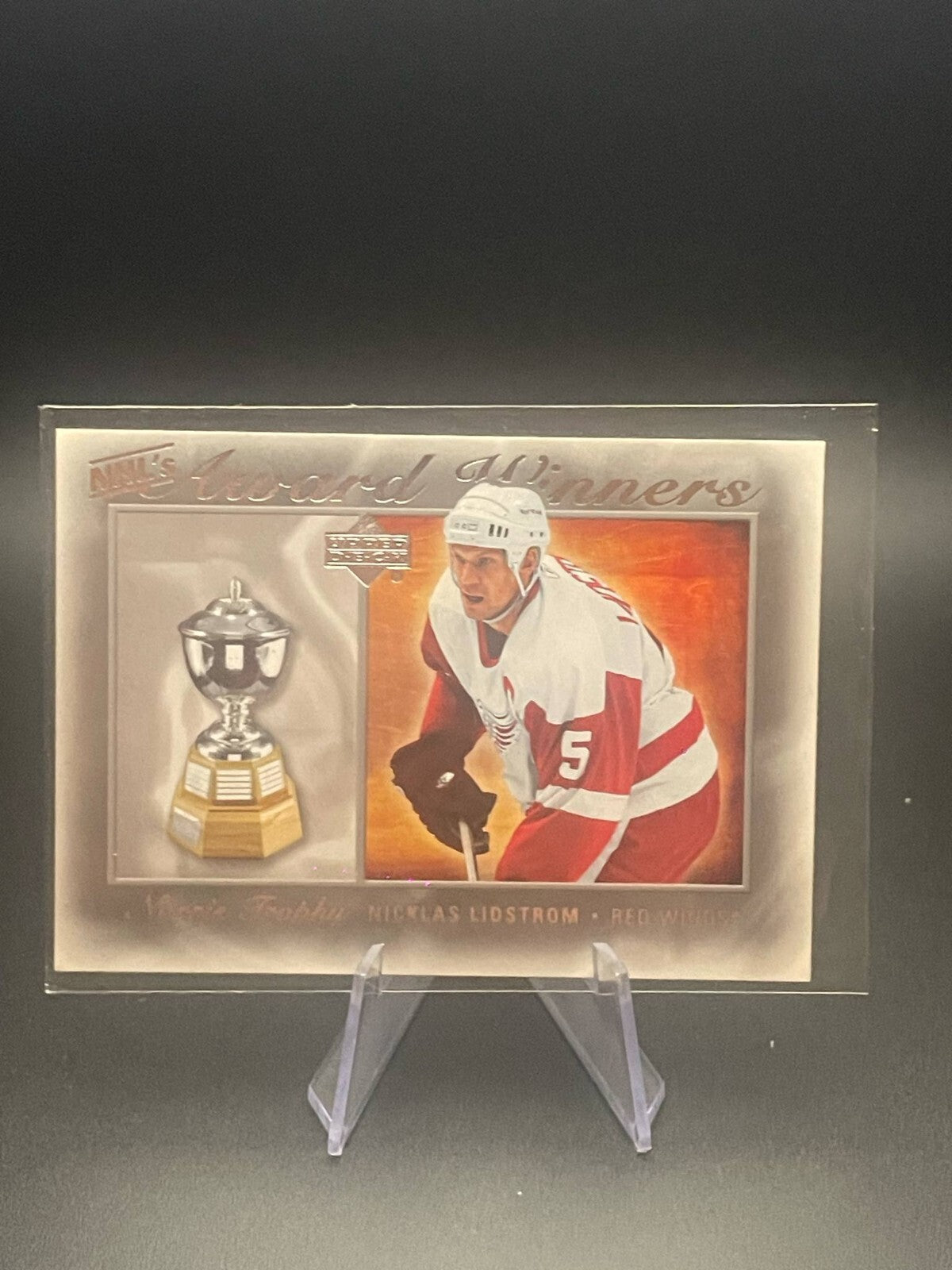 2007-08 Upper Deck Nicklas Lidstrom NHL's Award Winners #AW3 Red Wings Legend