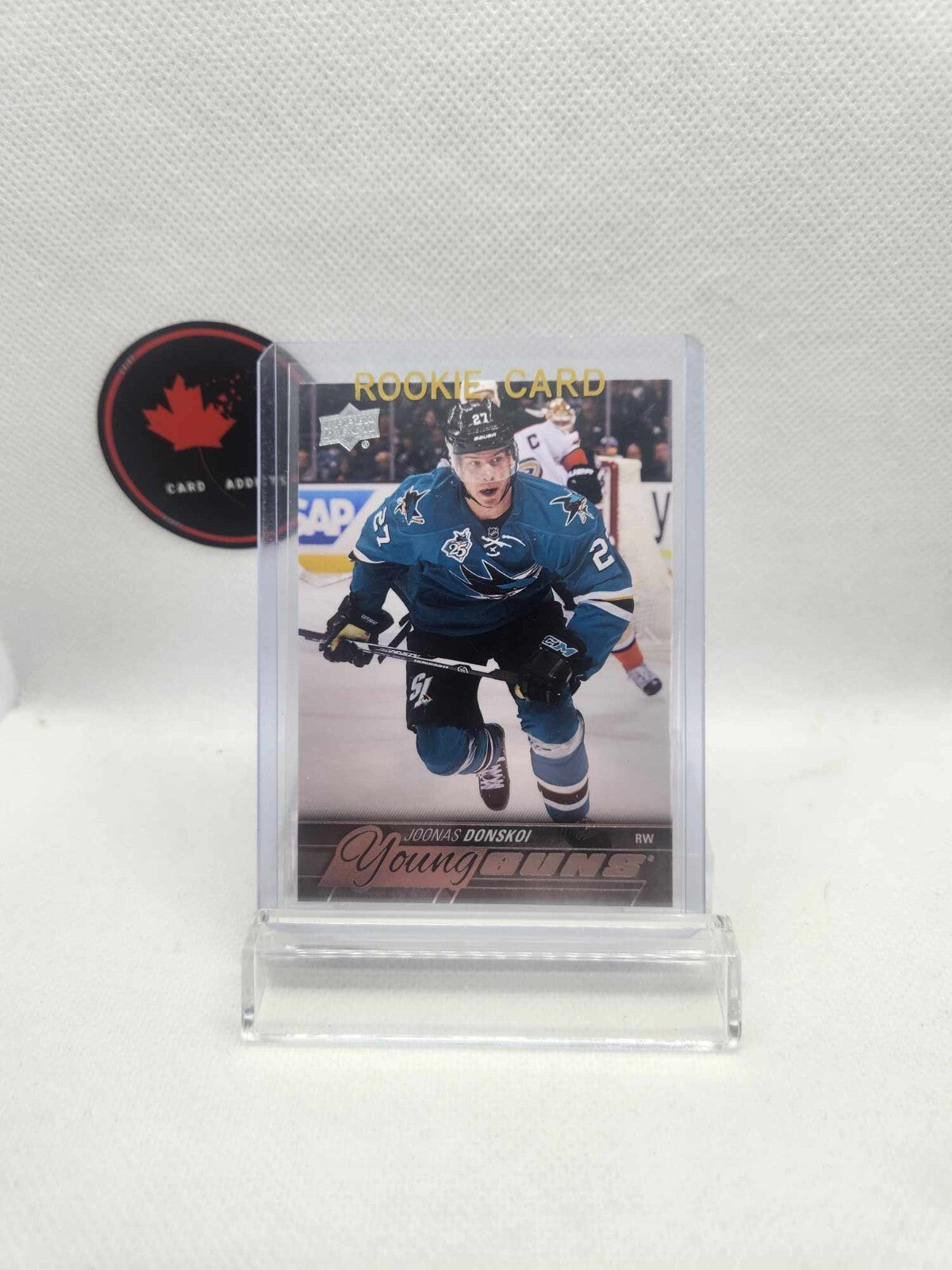 2015-16 Upper Deck Hockey YOUNG GUNS Rookie RC Joonas Donskoi