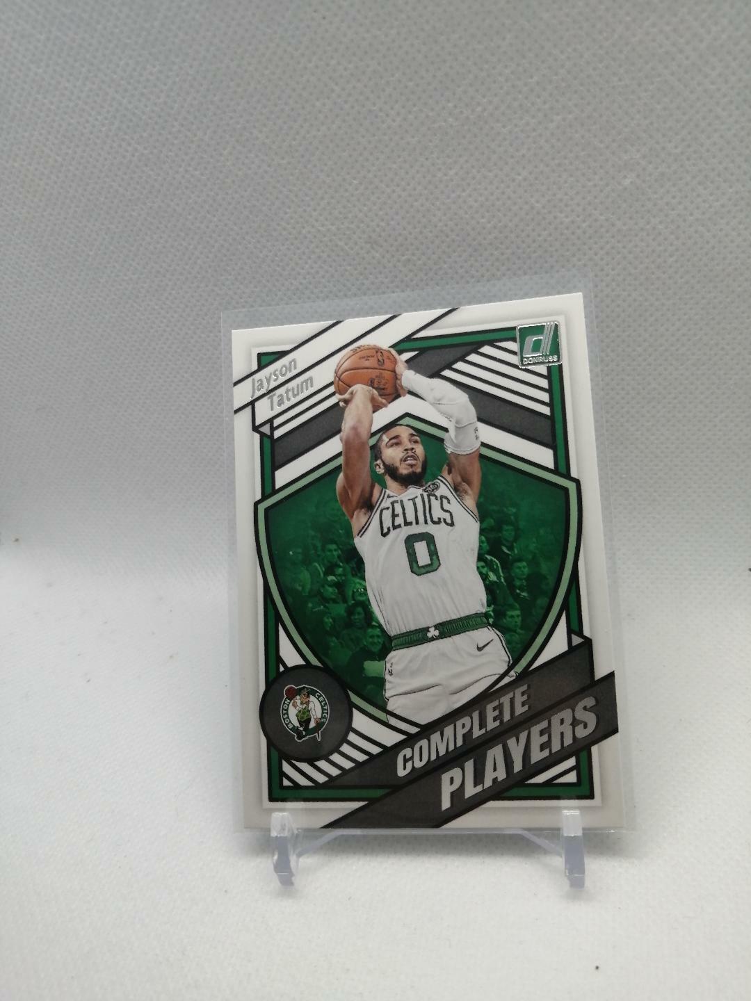 2020 Panini Donruss Basketball JAYSON TATUM COMPLETE PLAYERS #14 Boston Celtics
