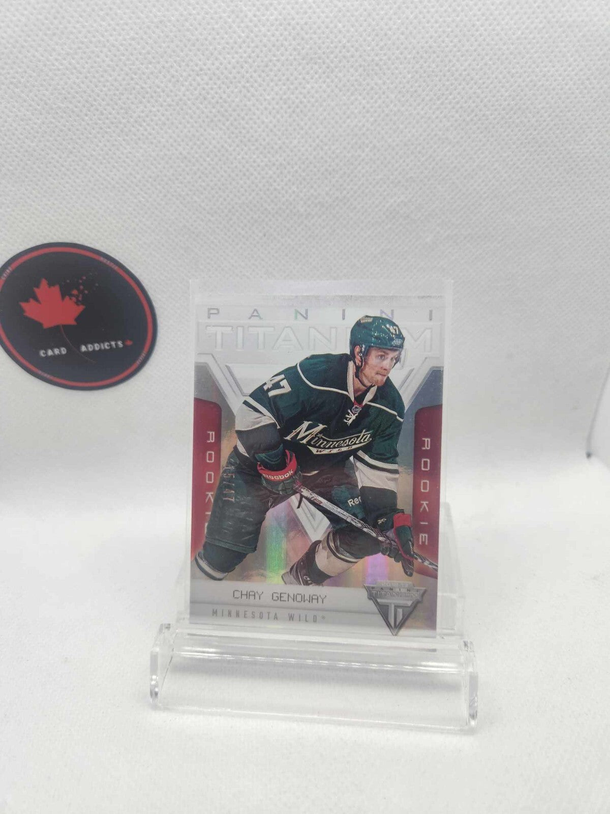 2012-13 Panini Titanium Rookies #18 Chay Genoway /47