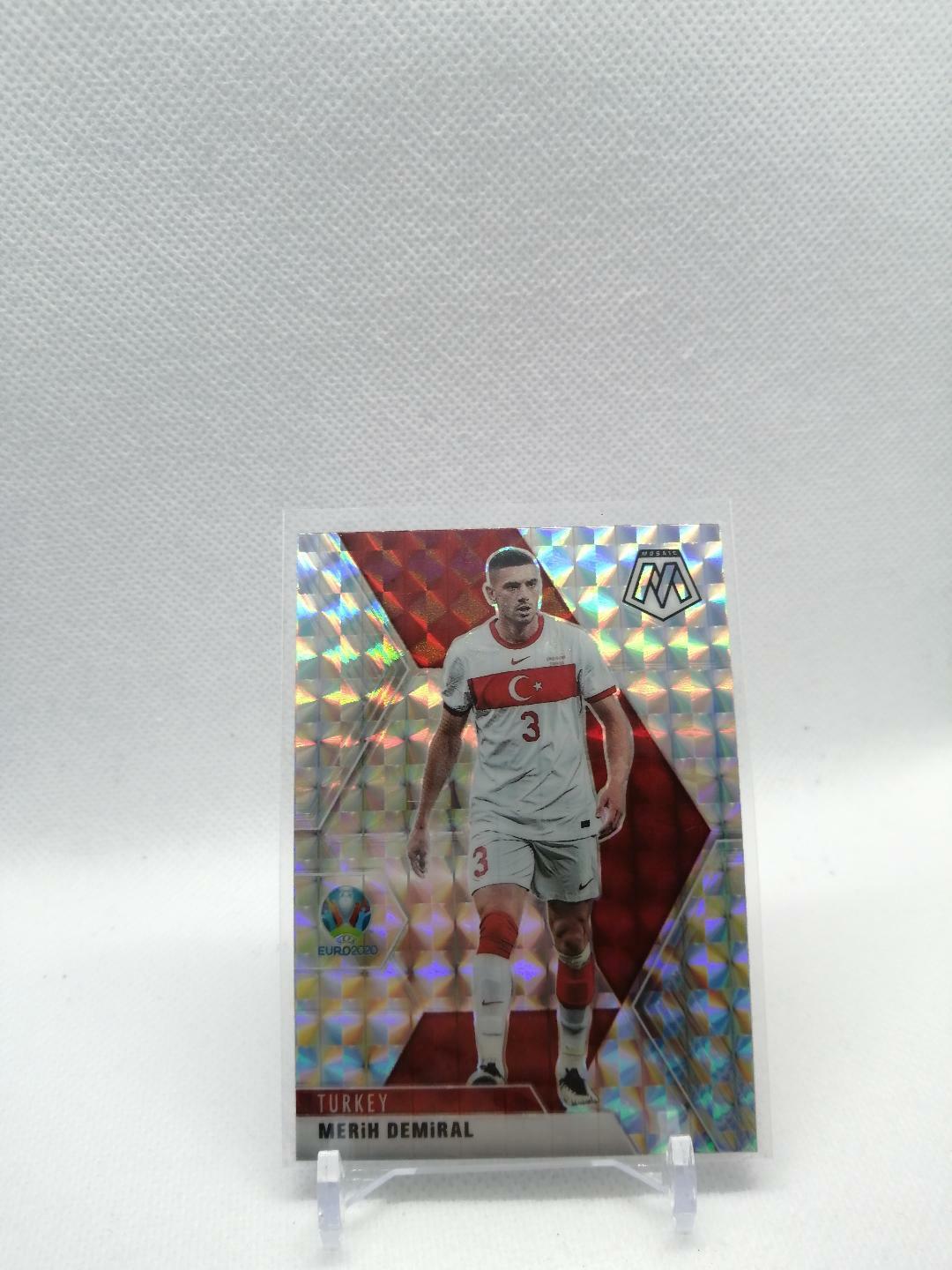 2021 Panini Mosaic UEFA Euro MERIH DEMIRAL Silver Mosaic #99 - TURKEY