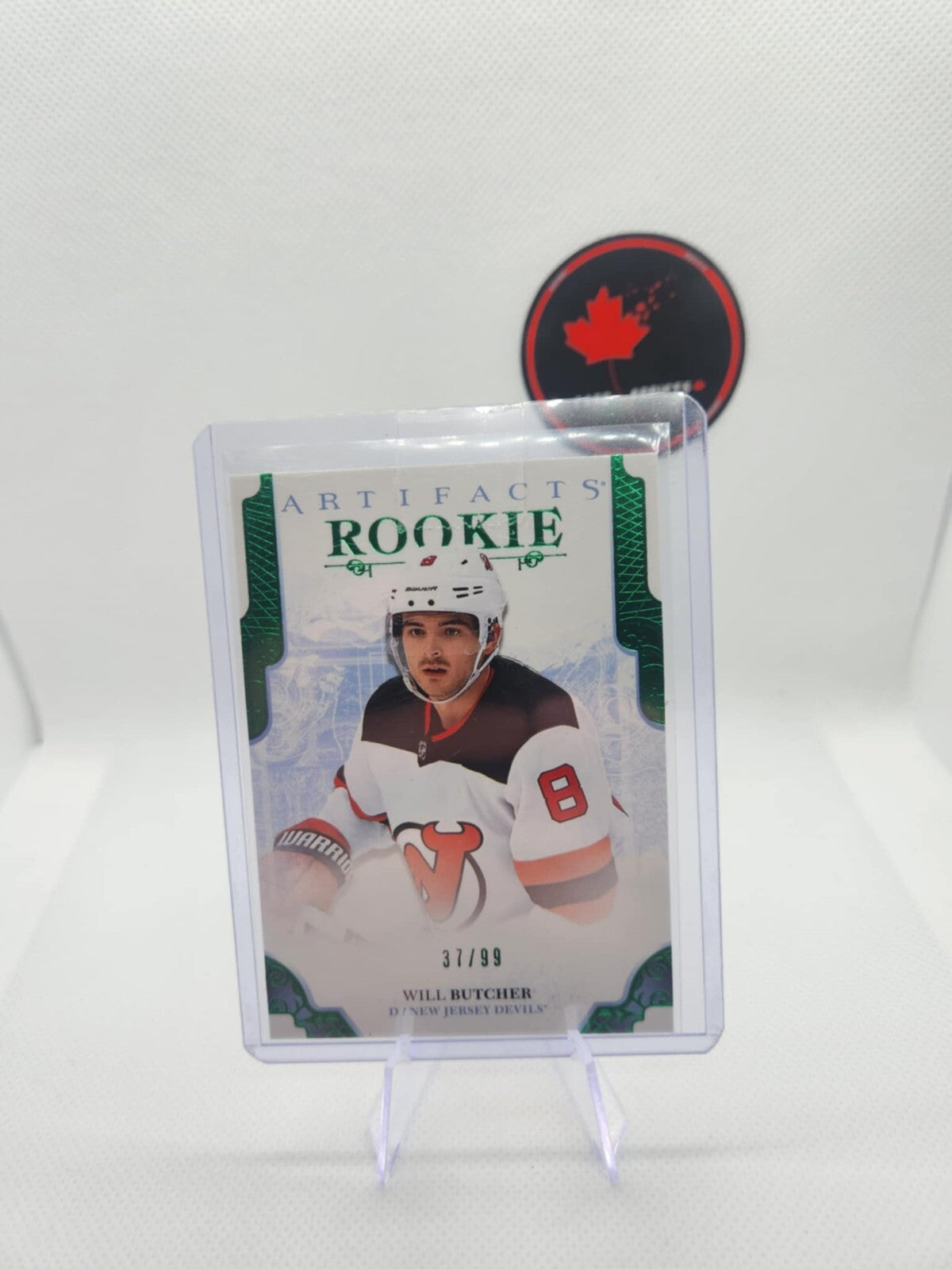 2017 Upper Deck Artifacts Redemptions Emerald /99 Will Butcher #RED212 Rookie RC