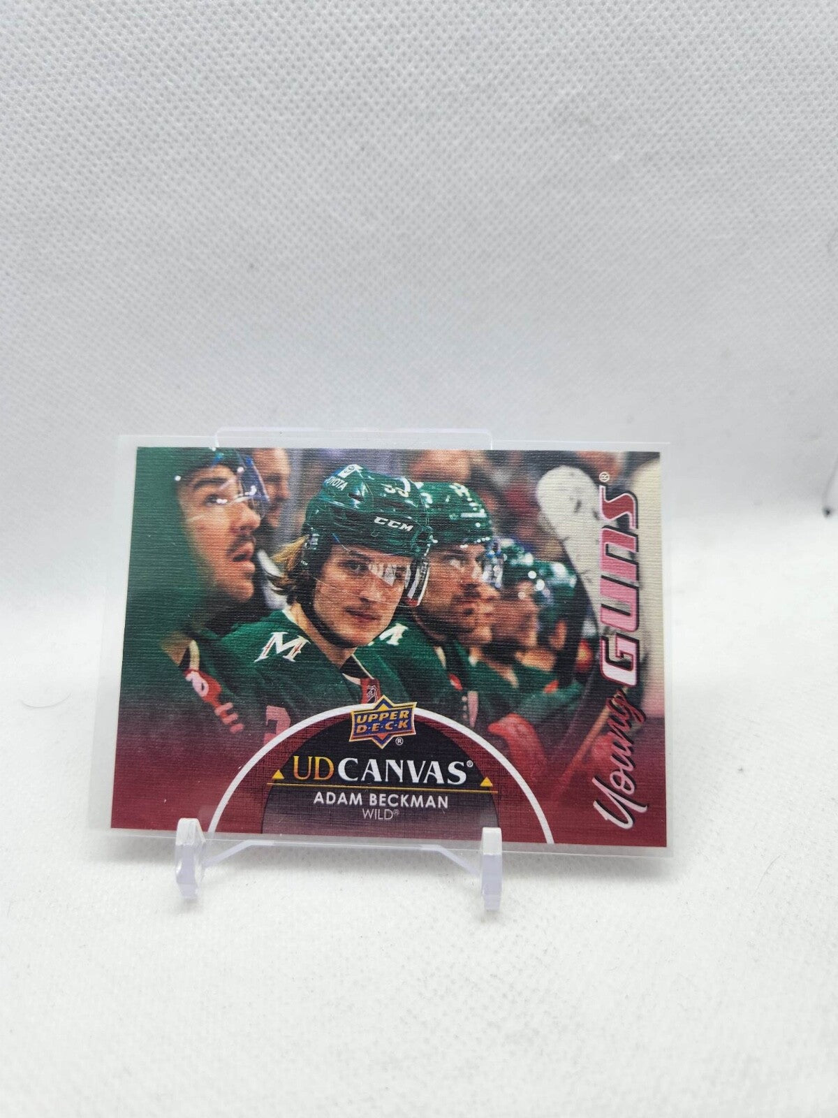 Adam Beckman, 2021-22 Upper Deck Young Guns Canvas