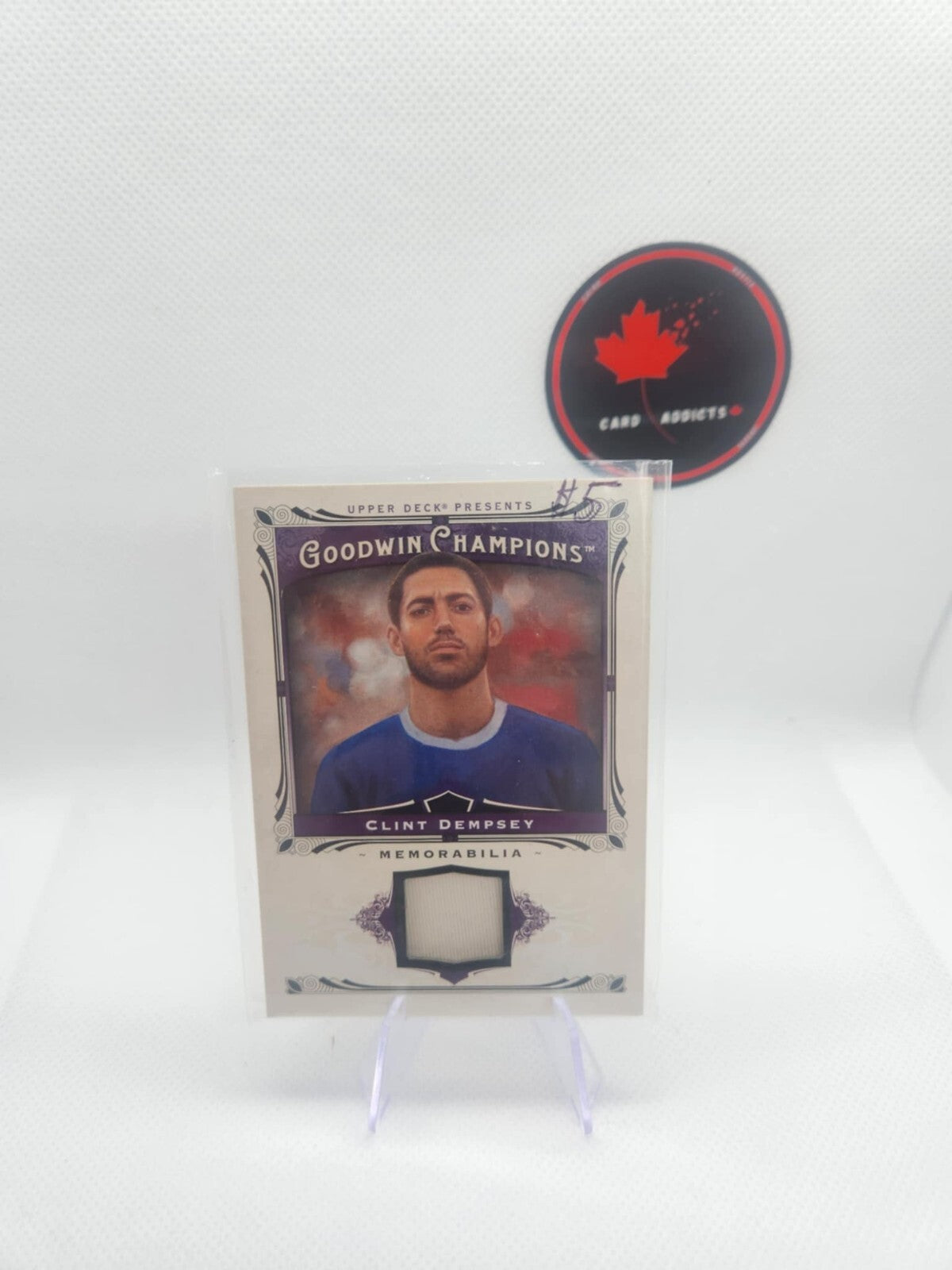 2013 Upper Deck Goodwin Champions Clint Dempsey Jersey Memorabilia