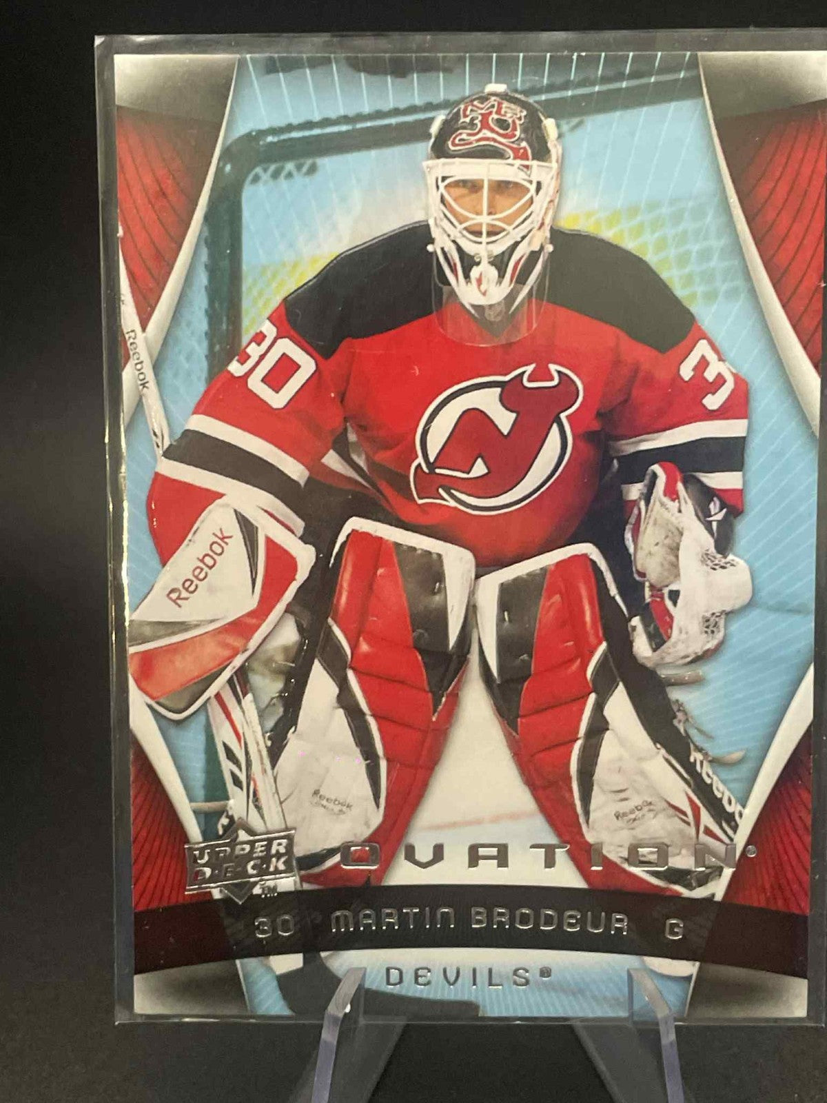 2009-10 Upper Deck Ovation Martin Brodeur New Jersey Devils #80 REF I