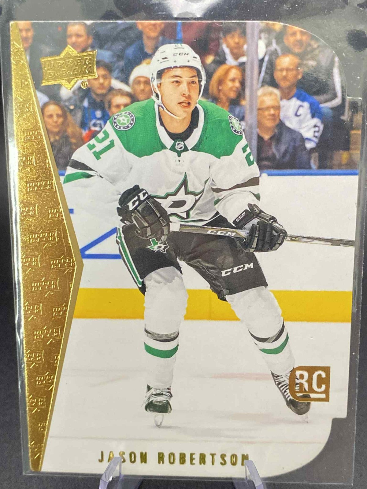 JASON ROBERTSON '20/21 Upper Deck Series 1 '94/95 ROOKIE DIE-CUT card #RDT-1
