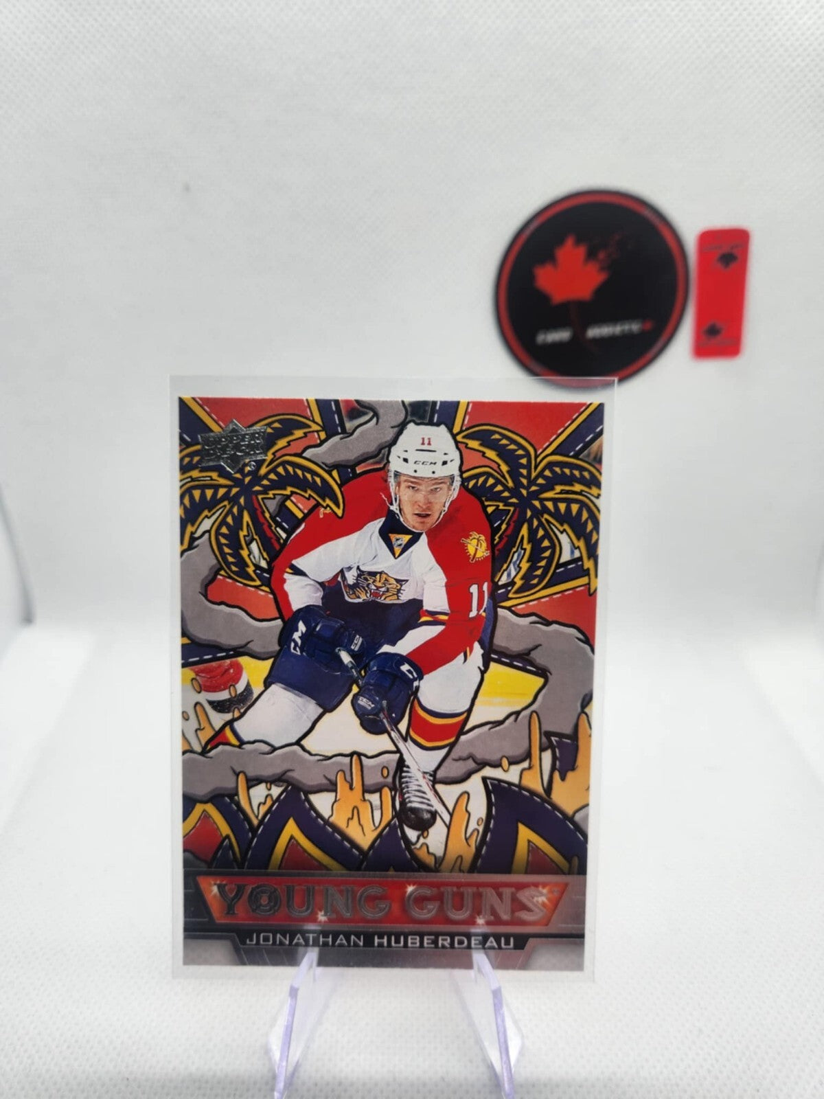 2024-25 Upper Deck Series 1 Young Guns Renewed Jonathan Huberdeau Panthers