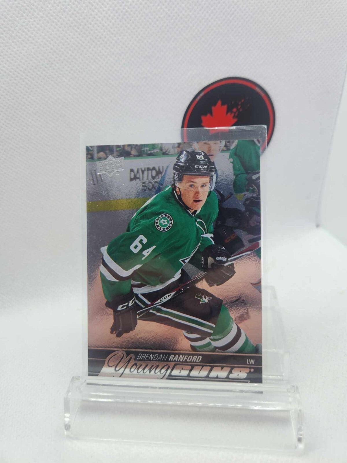 15/16 UPPER DECK YOUNG GUNS SILVER FOIL ROOKIE RC #463 BRENDAN RANFORD