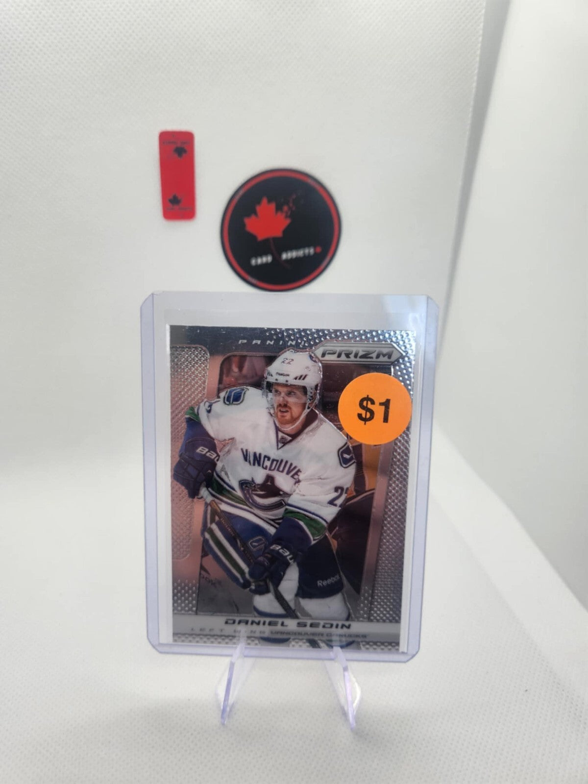2013-14 Panini Prizm Daniel Sedin Prizm Parallel #187 NHL Canucks