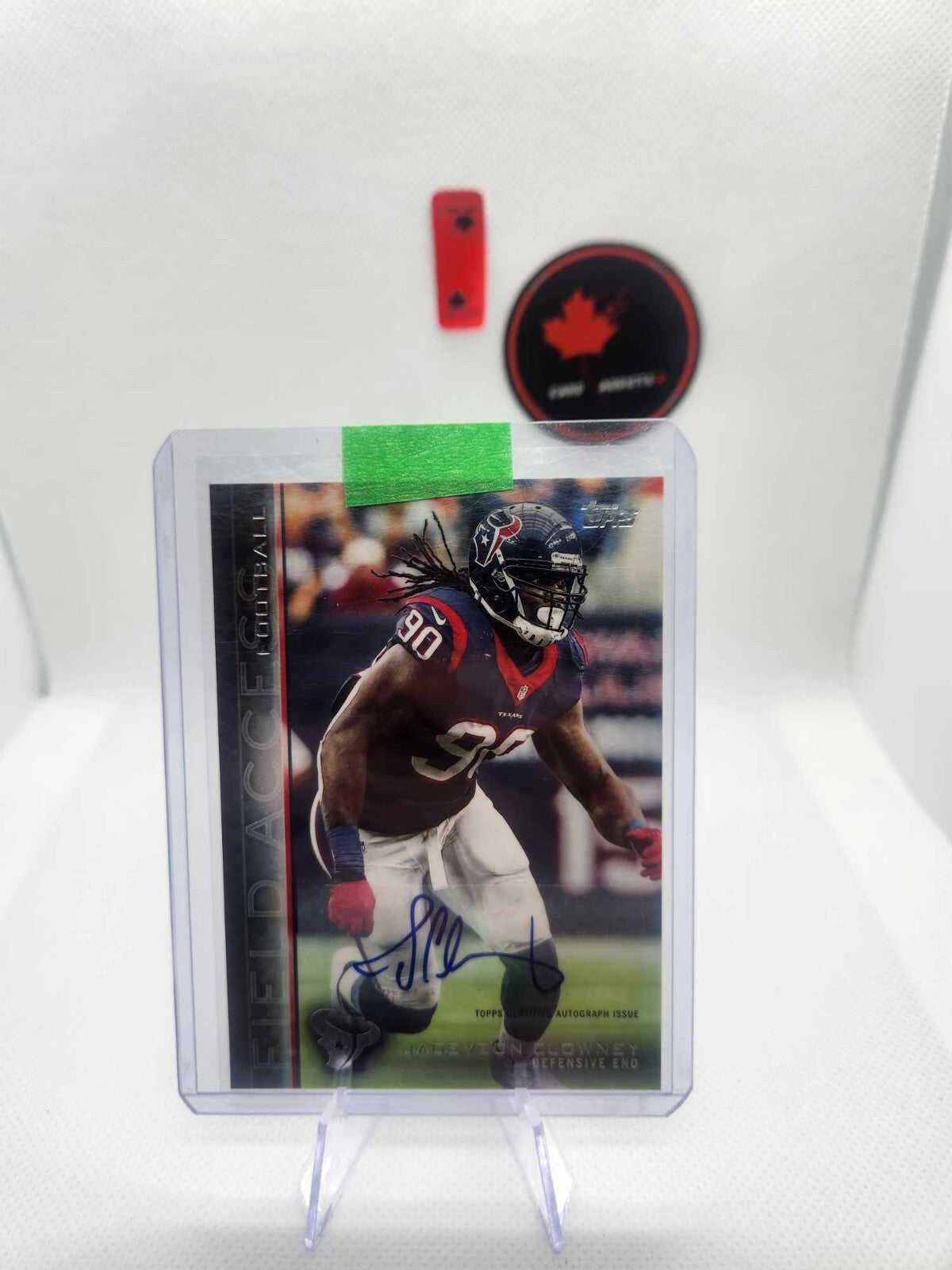 2015 Topps Football Jadeveon Clowney Field Access Auto Houston Texans