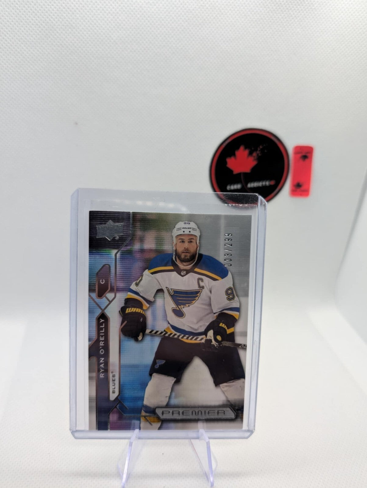 2021-22 UPPER DECK PREMIER BASE #58 BLUES - RYAN O'REILLY /299
