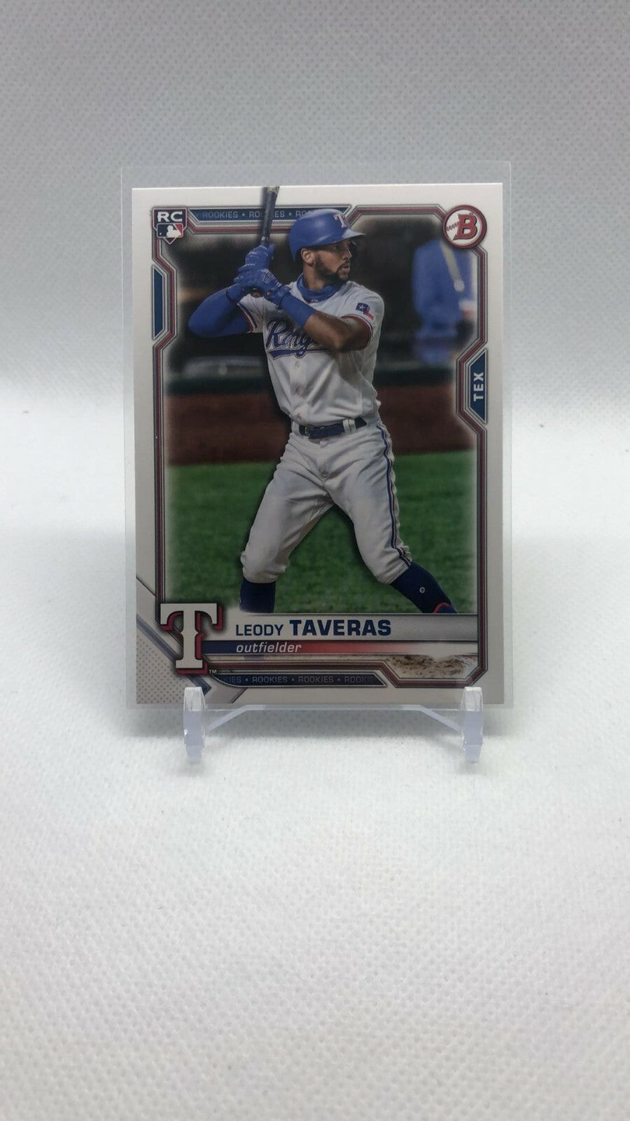 2021 Bowman #36 LEODY TAVERAS RC Rookie