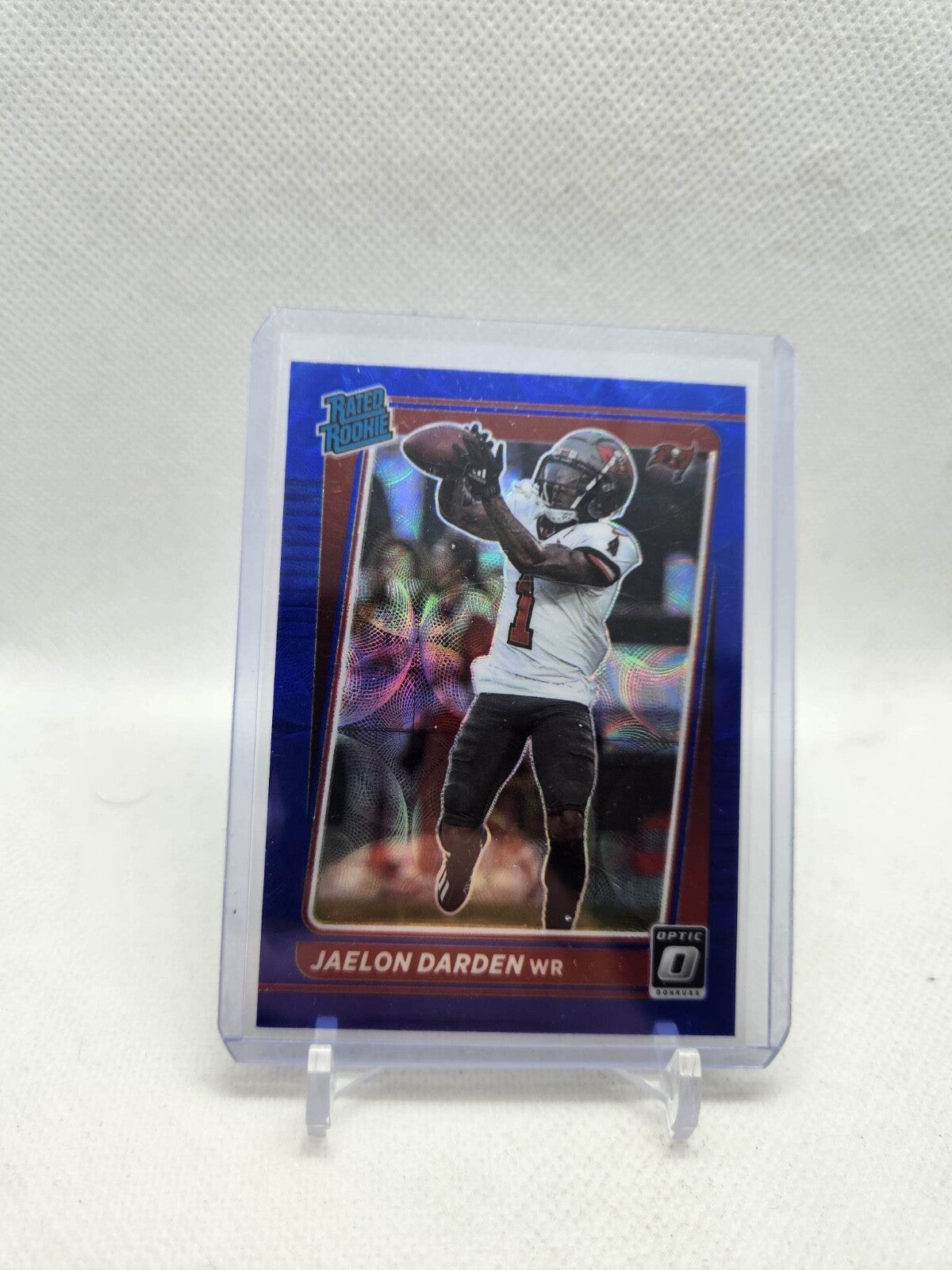 2021 Panini Donruss Optic - JAELON DARDEN RATED ROOKIE BLUE SCOPE PRIZM #234