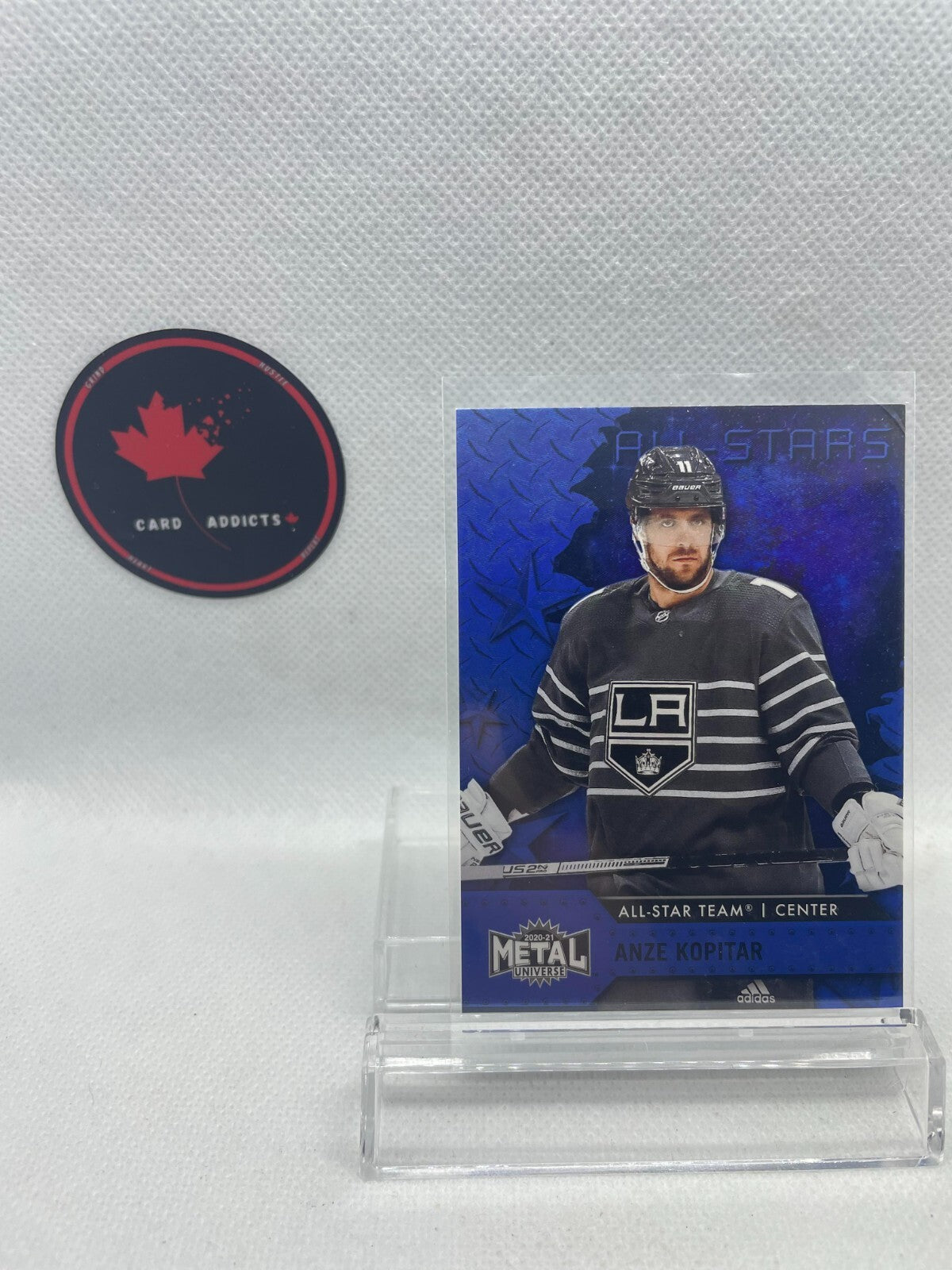2020-21 Metal Universe ANZE KOPITAR Blue Spectrum ALL STARS #157 Upper Deck